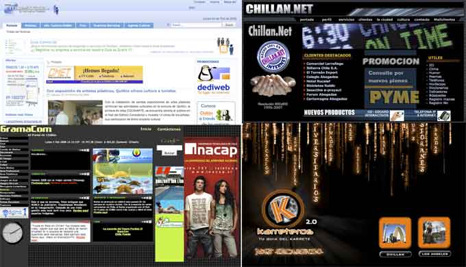 GLOBALIZACION, PORTALES DE CHILLAN PARA VISITAR